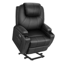 Burke PU Leather Recliner Armchair